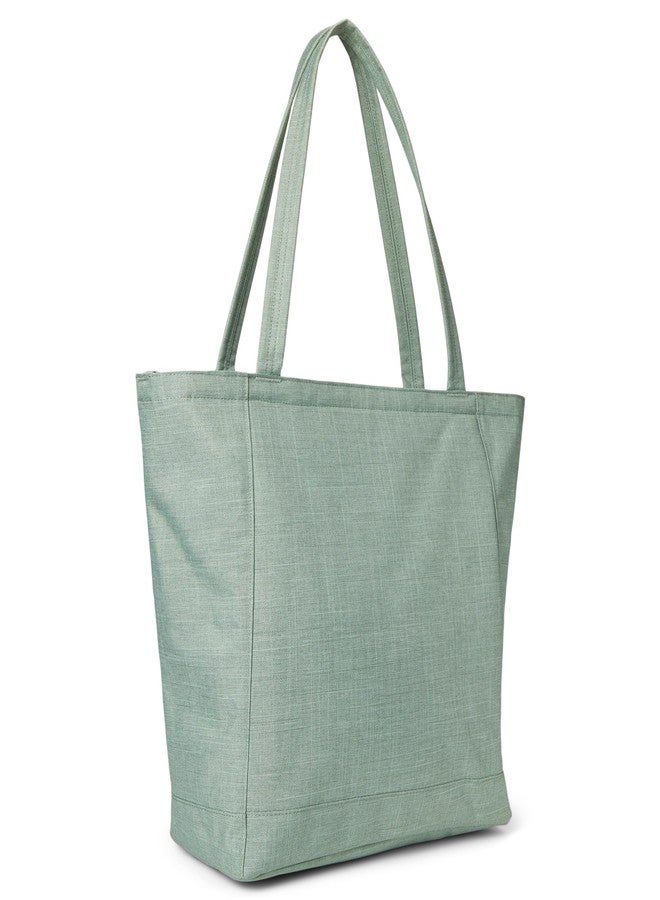 Herschel Tote Diaper Bag, Iceberg Green Crosshatch (Limited Edition), One Size - Image 2